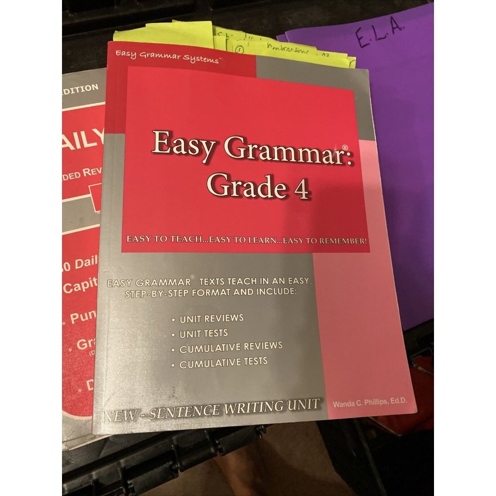 Easy Grammar 4 - Teacher Edition by Phillips, Wand